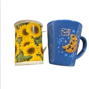 Sunflower Mug. Chip Ahoy Mug.